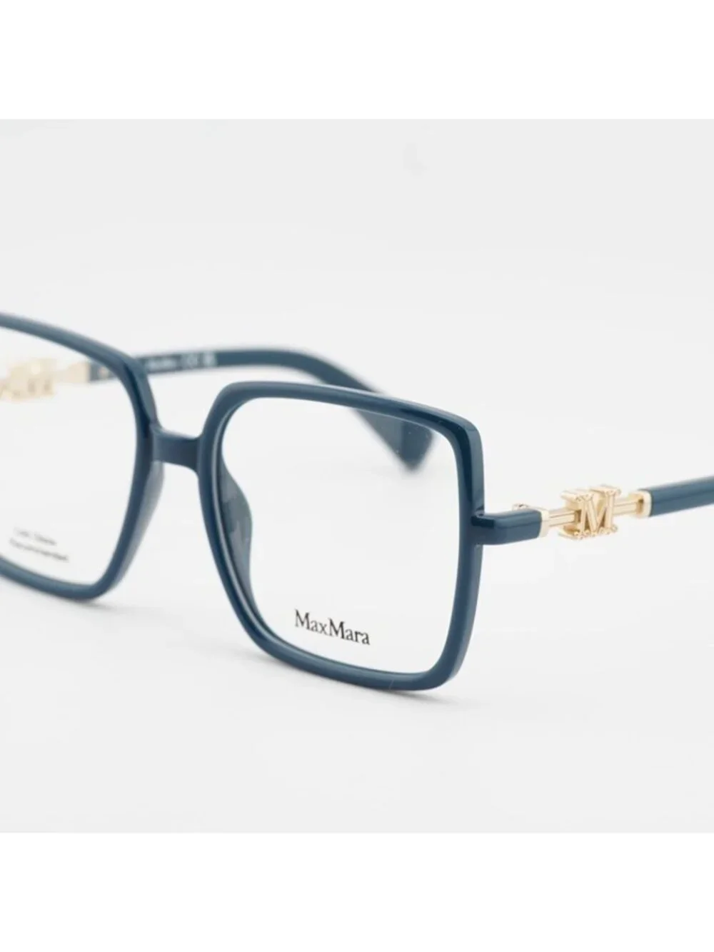Max Mara MM5108-H 089 Eyeglasses Turquoise 55mm Square Frame